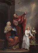 Angelika Kauffmann Die Erziehung der heiligen Jungfrau Maria Spain oil painting artist